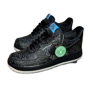 Nike Air Force 1 07 x Space Jam Computer Chip Shoes Sneakers DH5354-001 Size 8.5